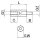 Abstandsbolzen Messing, vernickelt I=UNC 4-40 - A=UNC 4-40