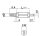 Distanzbolzen schnappbar LPT-Stärke 1,6 mm M2,5 SW6